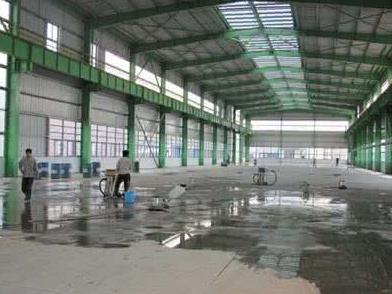 白碱滩区厂房地面保洁